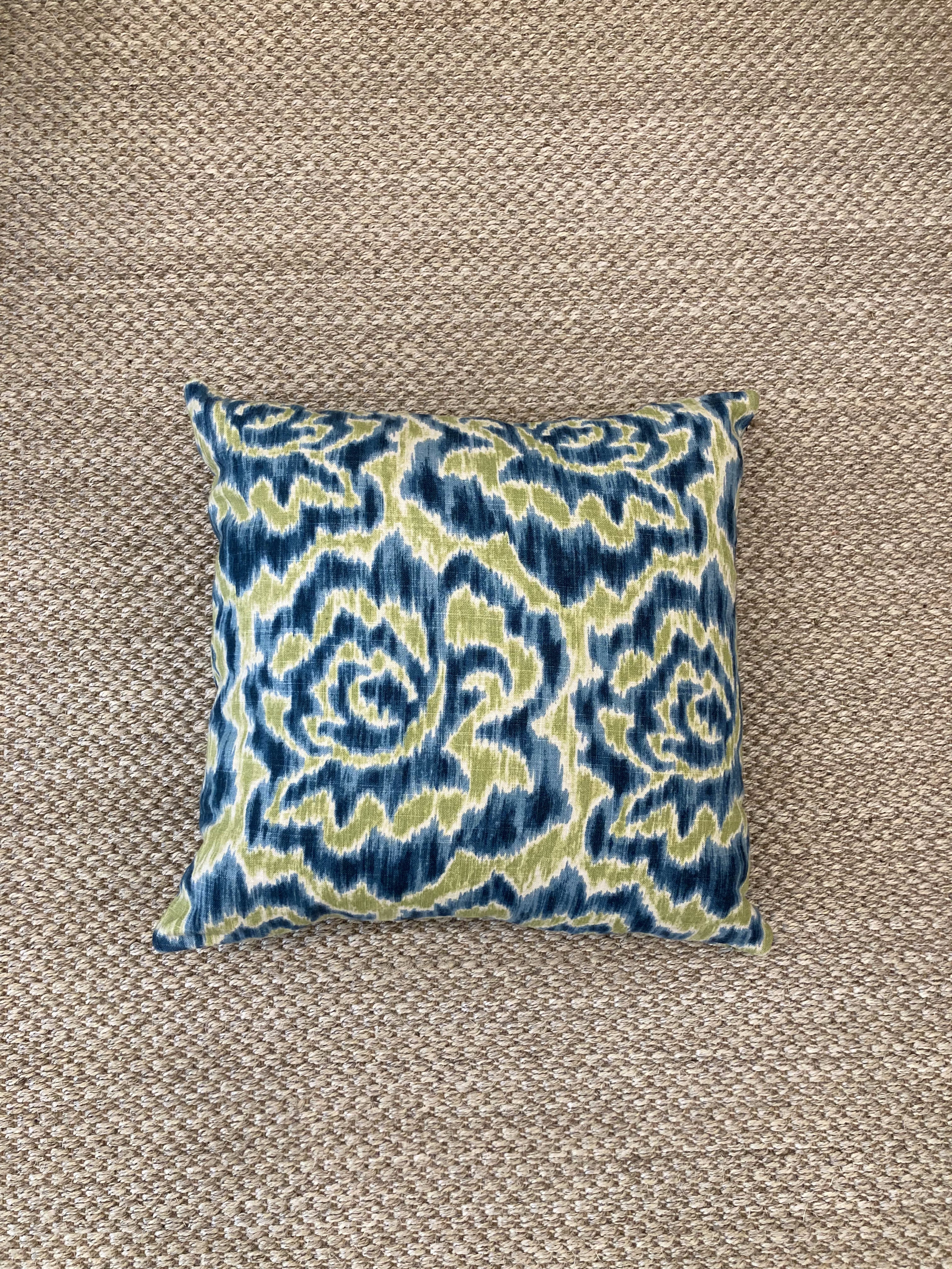 Lotus Flower Square Pillow
